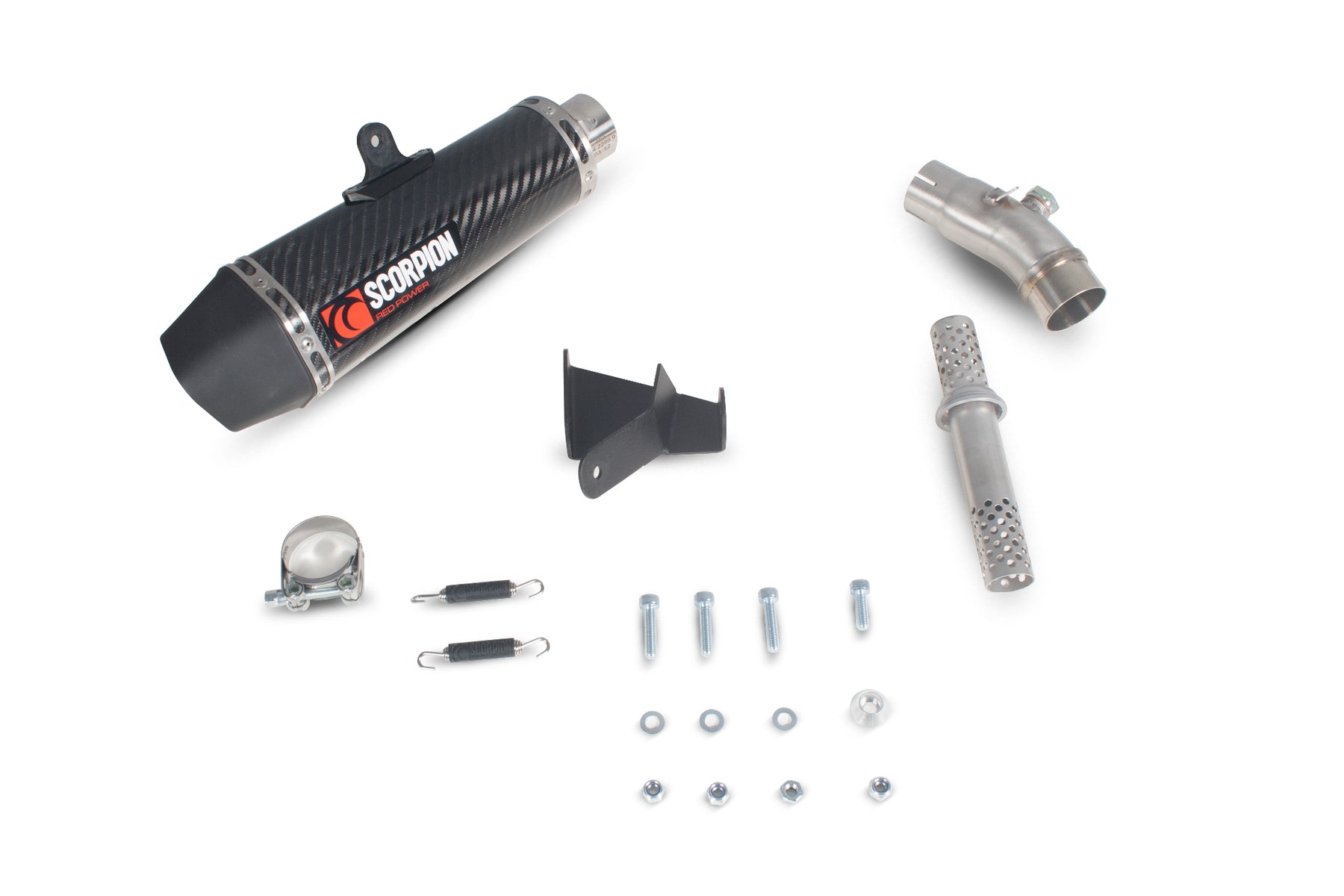 Kawasaki Versys 650 (2007–2014) Scorpion Exhaust Serket Taper Slip-on - Carbon Fibre