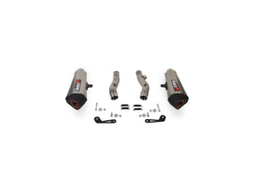 Kawasaki Z 1000 SX (2014–2016) Scorpion Exhaust Serket Taper Slip-on Pair - Titanium