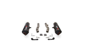 Kawasaki Z 1000 SX (2017–2019) Scorpion Exhaust Serket Taper Slip-on Pair - Carbon Fibre