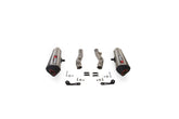 Kawasaki Z 1000 SX (2017–2019) Scorpion Exhaust Serket Taper Slip-on Pair - Brushed Stainless