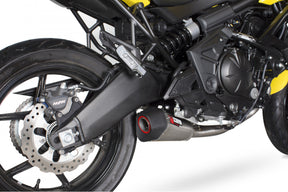 Kawasaki Versys 650 (2015–2018) Scorpion Exhaust Serket Taper Full System - Brushed Stainless