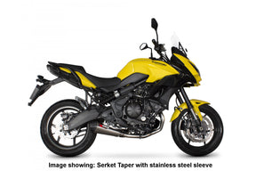 Kawasaki Versys 650 (2015–2018) Scorpion Exhaust Serket Taper Full System - Carbon Fibre