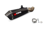 Kawasaki Ninja ZX-10R / ZX-10RR SE (2016–2020) Scorpion Exhaust Serket Taper Slip-on - Carbon Fibre