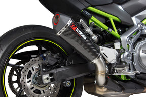 Kawasaki Z 900 (2017–2019) Scorpion Exhaust Serket Taper Slip-on - Carbon Fibre