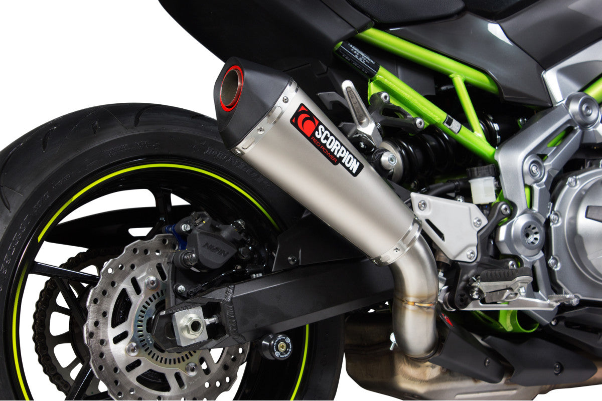 Kawasaki Z 900 (2017–2019) Scorpion Exhaust Serket Taper Slip-on - Titanium