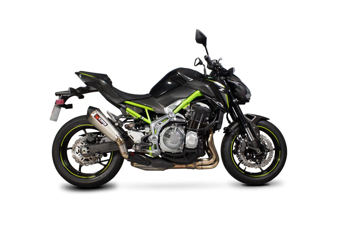 Kawasaki Z 900 (2017–2019) Scorpion Exhaust Serket Taper Slip-on - Titanium