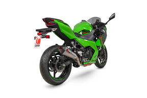 Kawasaki Ninja 400/250 (2018–2024) Scorpion Exhaust Serket Taper Slip-on - Titanium