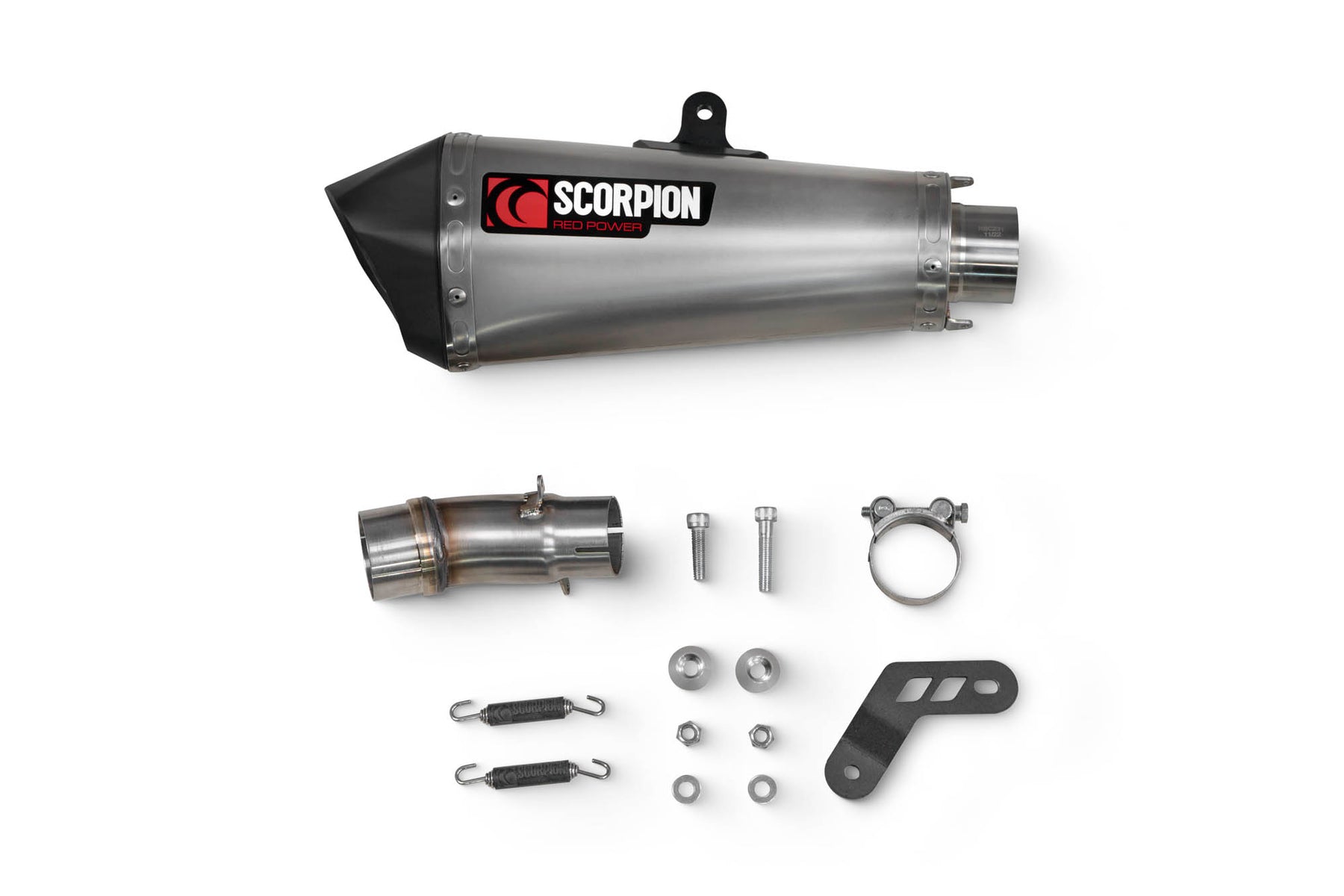 Kawasaki Ninja 400/250 (2018–2024) Scorpion Exhaust Serket Taper Slip-on - Titanium