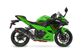 Kawasaki Ninja 400/250 (2018–2024) Scorpion Exhaust Serket Taper Slip-on - Titanium