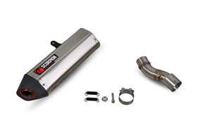 Kawasaki Ninja H2 SX inc SE (2018–2020) Scorpion Exhaust Serket Parallel Slip-on - Carbon Fibre