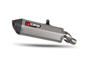 Kawasaki Ninja H2 SX inc SE (2018–2020) Scorpion Exhaust Serket Parallel Slip-on - Titanium