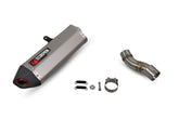 Kawasaki Ninja H2 SX inc SE (2018–2020) Scorpion Exhaust Serket Parallel Slip-on - Titanium