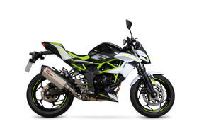Kawasaki Z 125 (2018–2021) Scorpion Exhaust Serket Parallel Slip-on - Titanium