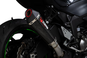 Kawasaki Ninja ZX-6R 636 (2024) Scorpion Exhaust Serket Taper Slip-on - Carbon Fibre