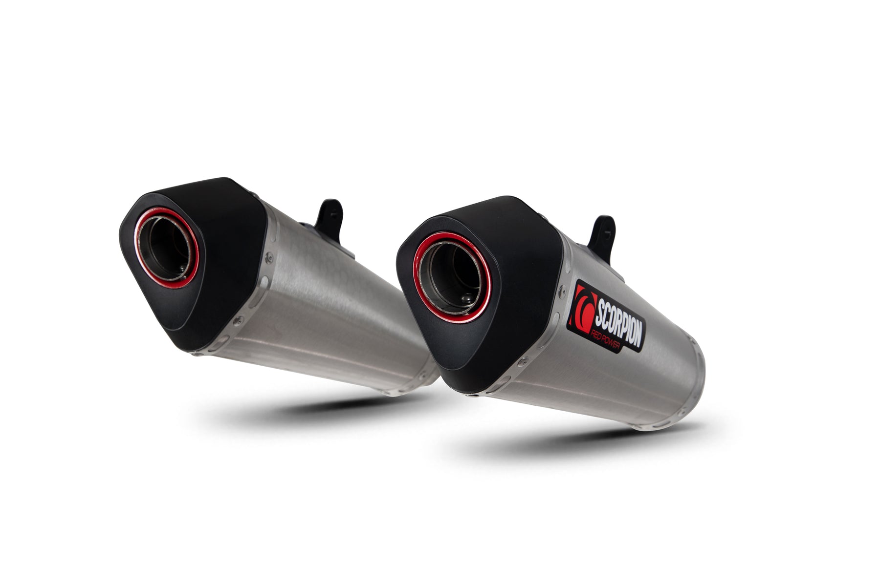 Kawasaki Z 1000 (2017–2020) Scorpion Exhaust Serket Taper Slip-on Pair - Brushed Stainless