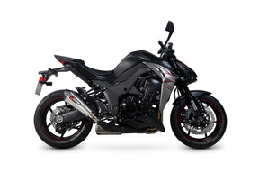 Kawasaki Z 1000 (2017–2020) Scorpion Exhaust Serket Taper Slip-on Pair - Brushed Stainless