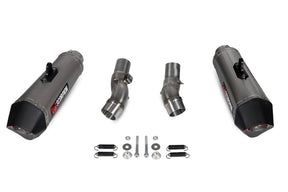 Kawasaki Z 1000 (2017–2020) Scorpion Exhaust Serket Taper Slip-on Pair - Titanium
