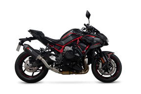 Kawasaki Z H2 (2020–2025) Scorpion Exhaust Serket Parallel Slip-on - Black Ceramic