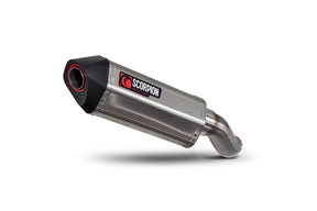 Kawasaki Z H2 (2020–2025) Scorpion Exhaust Serket Parallel Slip-on - Stainless Steel