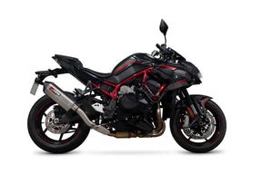 Kawasaki Z H2 (2020–2025) Scorpion Exhaust Serket Parallel Slip-on - Stainless Steel