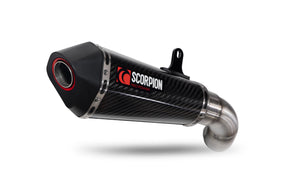 Kawasaki Z 900 Euro 5 (2020–2024) Scorpion Exhaust Serket Taper Slip-on - Carbon Fibre