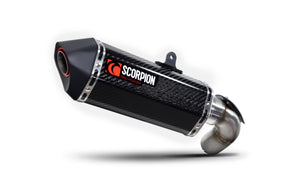 Kawasaki Ninja 1000 SX (2020–2025) Scorpion Exhaust Serket Parallel Slip-on - Carbon Fibre