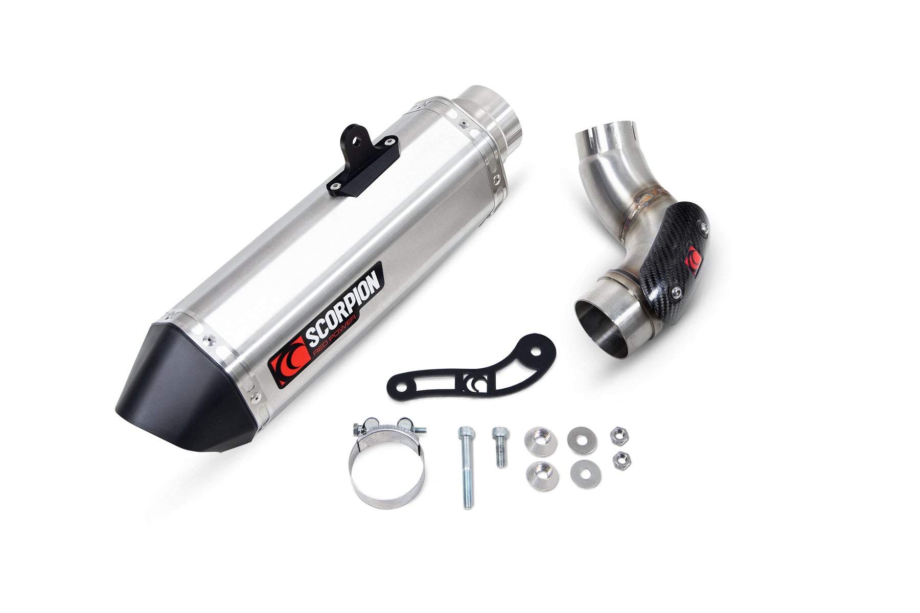 Kawasaki Ninja 1000 SX (2020–2025) Scorpion Exhaust Serket Parallel Slip-on - Stainless Steel