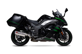 Kawasaki Ninja 1000 SX (2020–2025) Scorpion Exhaust Serket Parallel Slip-on - Titanium