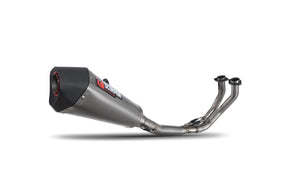 Kawasaki Ninja 650 (2017–2022) Scorpion Exhaust Serket Taper Full System - Titanium