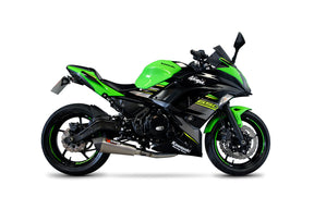 Kawasaki Ninja 650 (2017–2022) Scorpion Exhaust Serket Taper Full System - Titanium