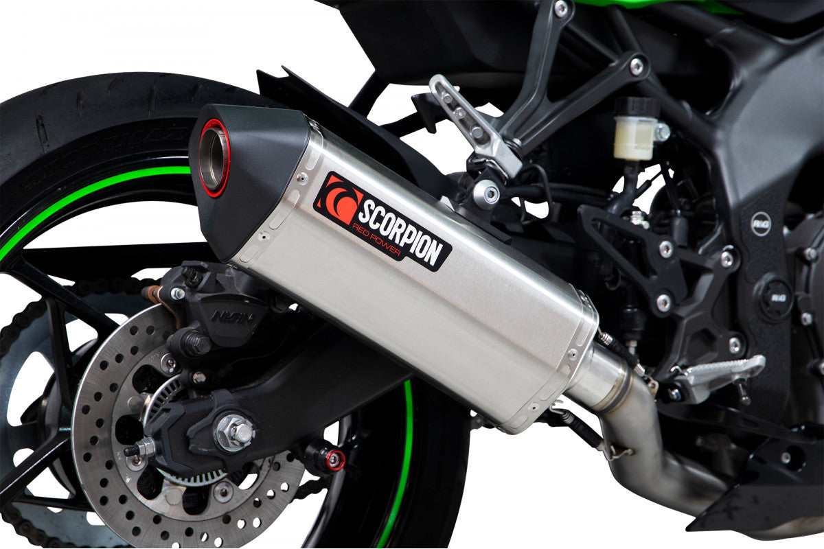Kawasaki Ninja ZX-25R (2020–2022) Scorpion Exhaust Serket Parallel Full System - Stainless Steel