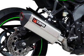 Kawasaki Ninja ZX-25R (2020–2022) Scorpion Exhaust Serket Parallel Full System - Stainless Steel