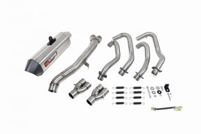 Kawasaki Ninja ZX-25R (2020–2022) Scorpion Exhaust Serket Parallel Full System - Stainless Steel