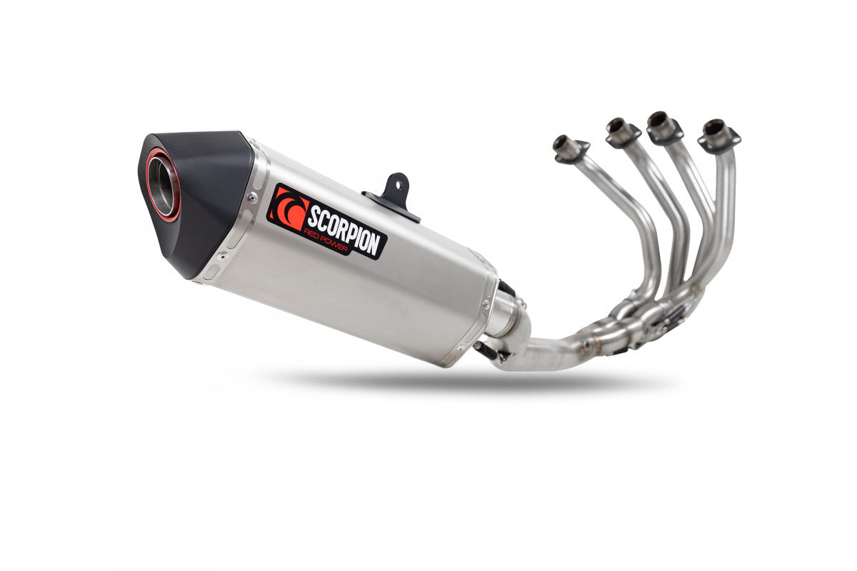 Kawasaki Ninja ZX-25R (2020–2022) Scorpion Exhaust Serket Parallel Full System - Titanium