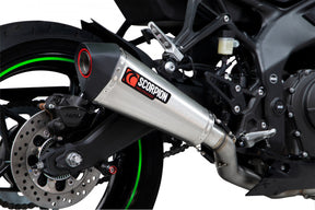 Kawasaki Ninja ZX-25R (2020–2022) Scorpion Exhaust Serket Taper Full System - Stainless Steel