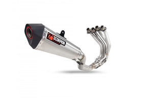 Kawasaki Ninja ZX-25R (2020–2022) Scorpion Exhaust Serket Taper Full System - Stainless Steel