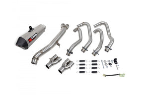 Kawasaki Ninja ZX-25R (2020–2022) Scorpion Exhaust Serket Taper Full System - Titanium