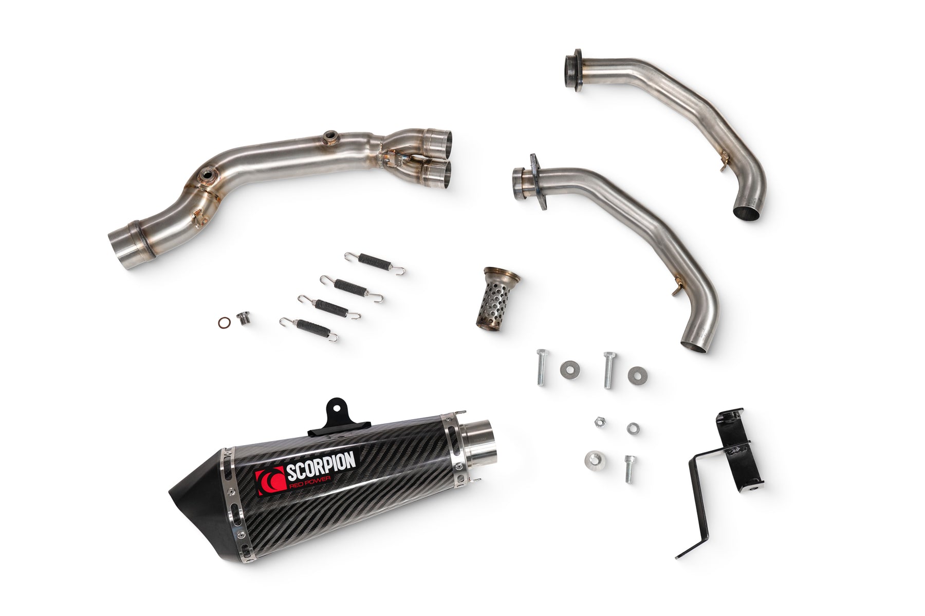 Kawasaki Z 650 (2020–2025) Scorpion Exhaust Serket Taper Full System - Carbon Fibre