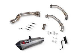Kawasaki Ninja 650 (2023–2025) Scorpion Exhaust Serket Taper Full System - Titanium