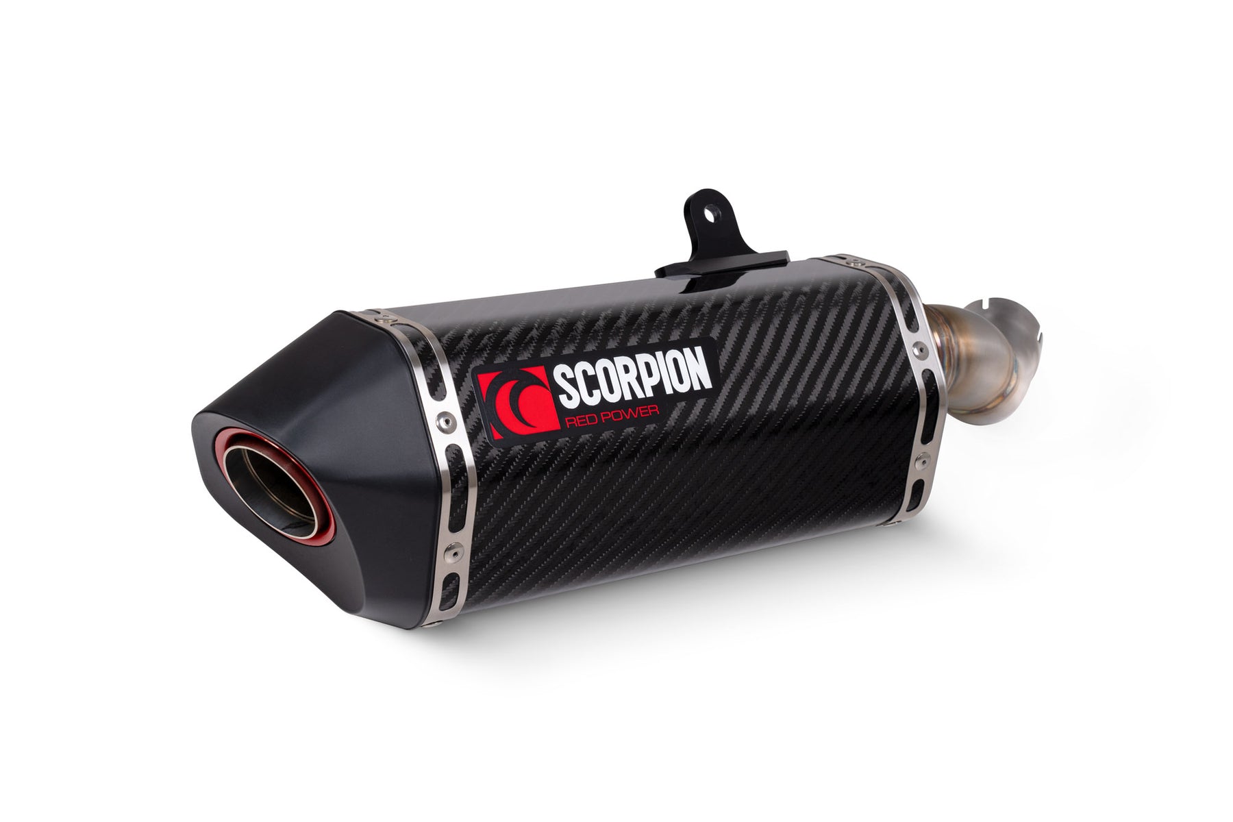 Kawasaki Ninja ZX-4RR (2023–2025) Scorpion Exhaust Serket Parallel Slip-on - Carbon Fibre