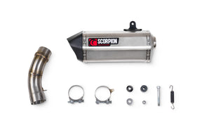 Kawasaki Ninja ZX-4RR (2023–2025) Scorpion Exhaust Serket Parallel Slip-on - Stainless Steel
