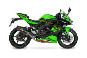 Kawasaki Ninja ZX-4RR (2023–2025) Scorpion Exhaust Serket Parallel Full System - Carbon Fibre