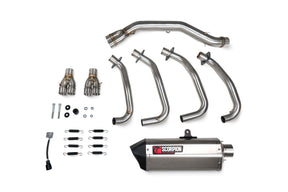 Kawasaki Ninja ZX-4RR (2023–2025) Scorpion Exhaust Serket Parallel Full System - Stainless Steel