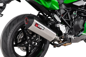 Kawasaki Ninja H2 SX (2022–2025) Scorpion Exhaust Serket Parallel Slip-on - Titanium