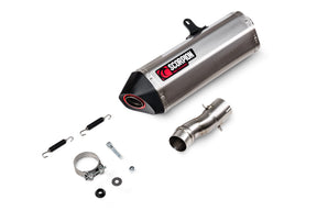 Kawasaki Ninja H2 SX (2022–2025) Scorpion Exhaust Serket Parallel Slip-on - Titanium