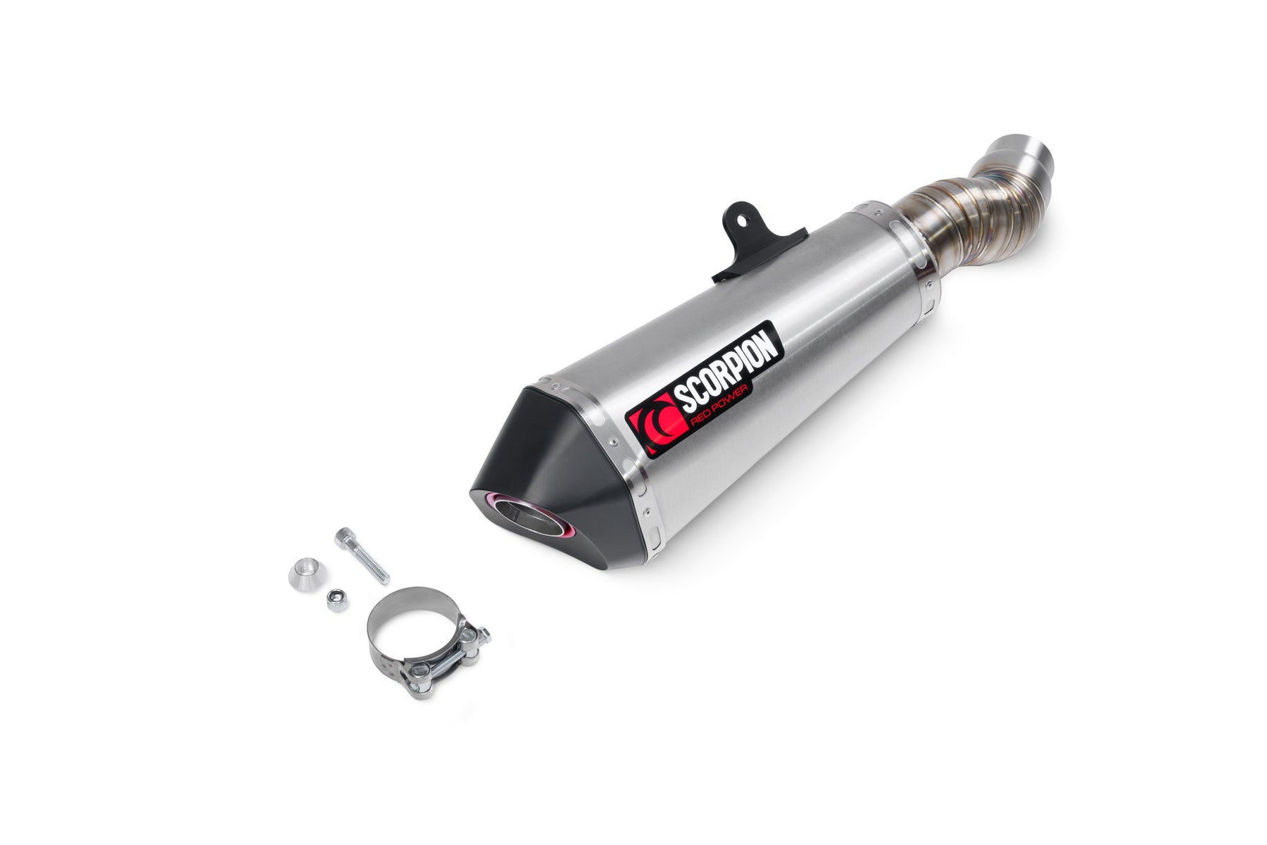 Kawasaki Ninja ZX-10R (2021–2025) Scorpion Exhaust Serket Taper Slip-on - Brushed Stainless