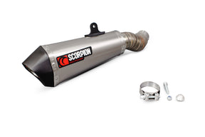 Kawasaki Ninja ZX-10R (2021–2025) Scorpion Exhaust Serket Taper Slip-on - Titanium