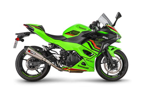 Kawasaki Ninja 500 Euro 5 (2024–2025) Scorpion Exhaust Serket Taper Slip-on - Titanium