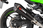 Kawasaki Ninja 500 Euro 5 (2024–2025) Scorpion Exhaust Serket Taper Race System - Carbon Fibre