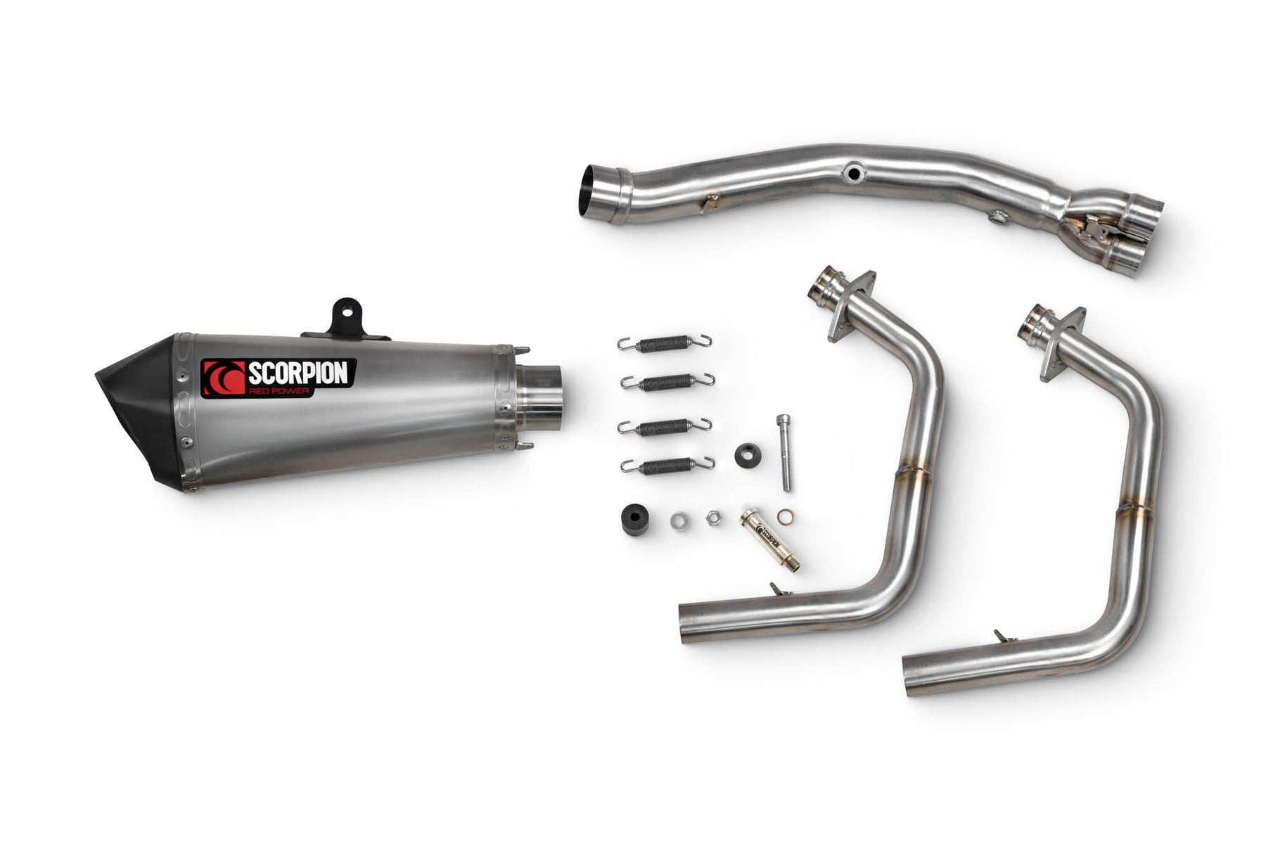 Kawasaki Ninja 500 Euro 5 (2024–2025) Scorpion Exhaust Serket Taper Race System - Titanium